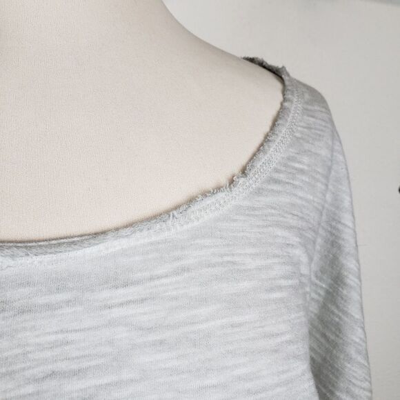 Yest gray oversized Jersey top - Picture 5 of 7